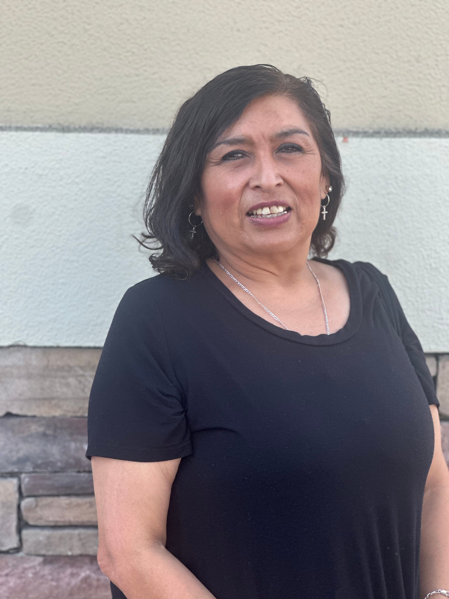 Cristy, an NVCH Home Sharing client, pictured in the 2024 annual report.